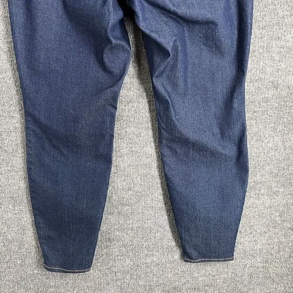 Old Navy Womens Super Skinny Jeans Plus Size 18 Dark Wash Mid Rise Stretch Denim - Picture 7 of 12